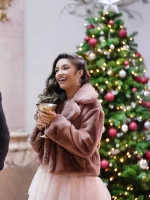 12 Dates Of Christmas Faith Fernandez Fur Jacket - Image 2