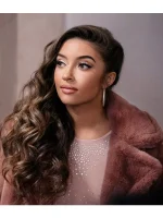 12 Dates Of Christmas Faith Fernandez Fur Jacket - Image 3