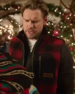Falling for Christmas 2022 Chord Overstreet Red Vest - Image 2