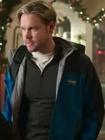 Falling For Christmas Jake Russell Hooded Jacket