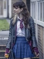 Amy Knightly The Jetty Black Leather Jacket