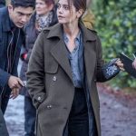 The Jetty Ember Manning Wool Trench Coat