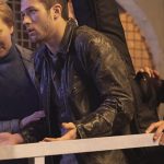 August The 100 Tv Series Black Leather Jacket