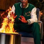 Death Row Green Paisley Varsity Jacket