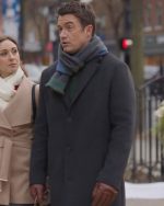 Twas the Date Before Christmas Robert Buckley Coat - Image 2