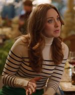 Twas the Date Before Christmas Striped Amy Groening Striped Sweater