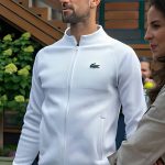 Wimbledon 2024 Novak Djokovic White Jacket