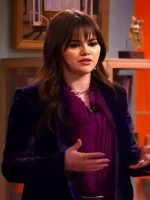 Wizards Beyond Waverly Place Selena Gomez Velvet Coat