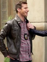 Jake Peralta Brooklyn Nine Nine Leather Jacket - Image 2