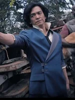 Spike Spiegel Cowboy Bebop Blue Suit - Image 2