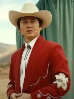 Nope Steven Yeun Red Suit