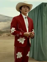Nope Steven Yeun Red Suit - Image 2
