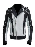 Michael Jackson Black & White Pepsi Leather Jacket - Image 2