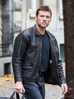 Sam Worthington Leather Jacket