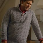 A Vintage Christmas Christopher Russell Grey Jumper