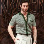 Aaron Taylor-Johnson Kraven The Hunter Mexico Photocall Shirt