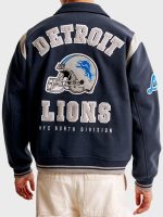 Abercrombie Detroit Lions Varsity Jacket - Image 2