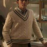 Agatha All Along Joe Locke White Sweater