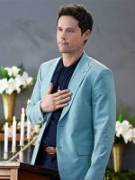 An Easter Bloom 2024 Benjamin Hollingsworth Wool Coat - Image 2