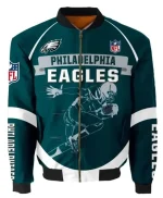 Philadelphia Eagles Bomber Jacket - Image 5
