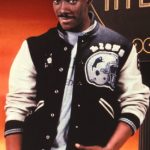 Eddie Murphy Beverly Hills Cop Detroit Lions Varsity Jacket