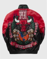 Jeff Chicago Bulls Three-Peat Leather Jacket - Image 2