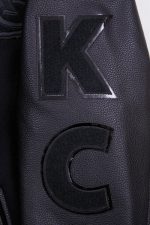 Kansas City Chiefs Triple Black Logo Varsity Jacket - Image 5