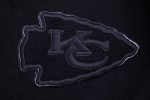 Kansas City Chiefs Triple Black Logo Varsity Jacket - Image 6