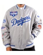 Los Angeles Dodgers 7x Champions Varsity Jacket - Image 4