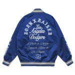 Los Angeles Dodgers Born Raised Post-Season Varsity Jacket - Image 2