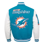 Miami Dolphins Pro Standard Mashup Varsity Jacket - Image 2