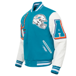 Miami Dolphins Pro Standard Mashup Varsity Jacket - Image 4