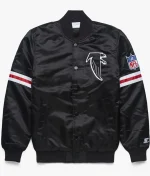 Starter Atlanta Falcons Black Satin Jacket