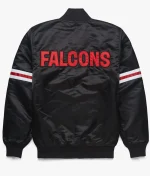 Starter Atlanta Falcons Black Satin Jacket - Image 2