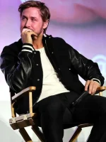 Ryan Gosling L.A Premiere Night Black Varsity Jacket - Image 3