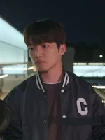 Dae XO Kitty Black Varsity Jacket - Image 2