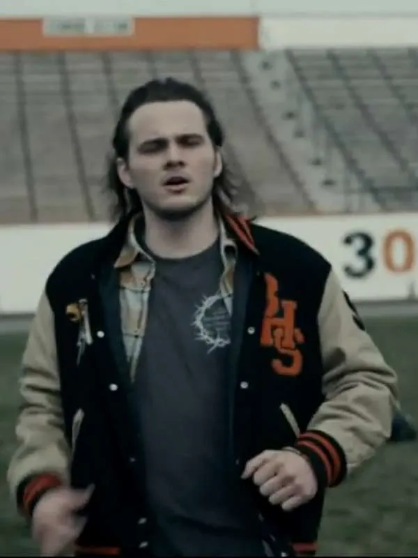 alex-neustaedter-american-rust-billy-poe-varsity-jacket-01 Alex Neustaedter American Rust Billy Poe Varsity Jacket - Image 1