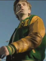 Austin Abrams Scary Stories To Tell in The Dark 2019 Varsity Jacket - Image 3
