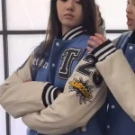 Baby Monster Rora Blue Varsity Jacket
