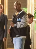 Eddie Murphy Beverly Hills Cop: Axel F 2024 Black Varsity Jacket - Image 3
