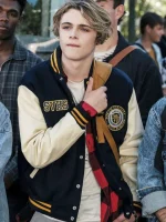Billy Barratt My Spy The Eternal City 2024 Blue and Cream Varsity Jacket