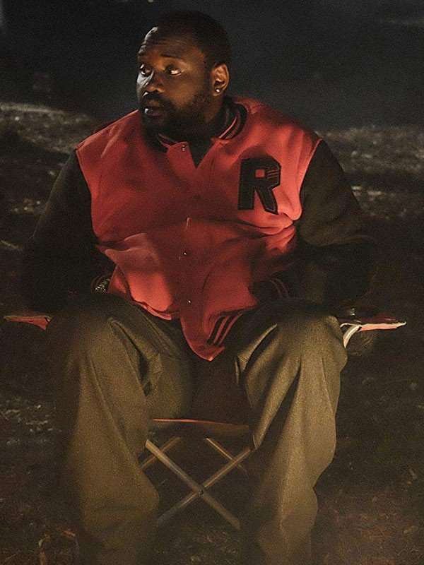 brian-tyree-henry-atlanta-red-and-black-varsity-jacket-01 Brian Tyree Henry Atlanta Red and Black Varsity Jacket - Image 1