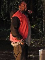 Brian Tyree Henry Atlanta Red and Black Varsity Jacket - Image 2
