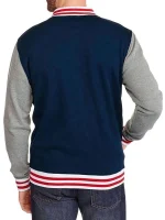 Captain America Blue Varsity Jacket - Image 2