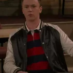 David Crane Frasier S01 Satin Varsity Jacket
