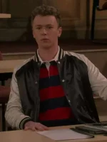 David Crane Frasier S01 Satin Varsity Jacket
