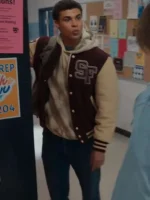 Dylan My Life with the Walter Boys Maroon Varsity Jacket