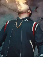 Eminem Godzilla Music Video Varsity Jacket - Image 2