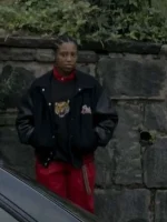 Hailey Kilgore Power Book III Raising Kanan S03 Black Varsity Jacket