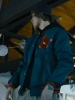 Jack Harlow The Instigators Blue Varsity Jacket - Image 2
